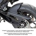 PARAFANGO POSTERIORE POWERBRONZE NERO LUCIDO KTM SUPER ADVENTURE 1290S 2021-2024