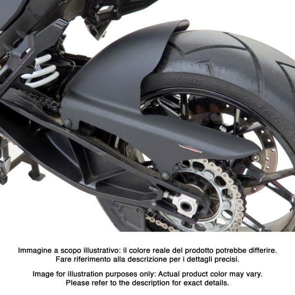 PARAFANGO POSTERIORE POWERBRONZE NERO LUCIDO KTM SUPER ADVENTURE 1290S 2021-2024