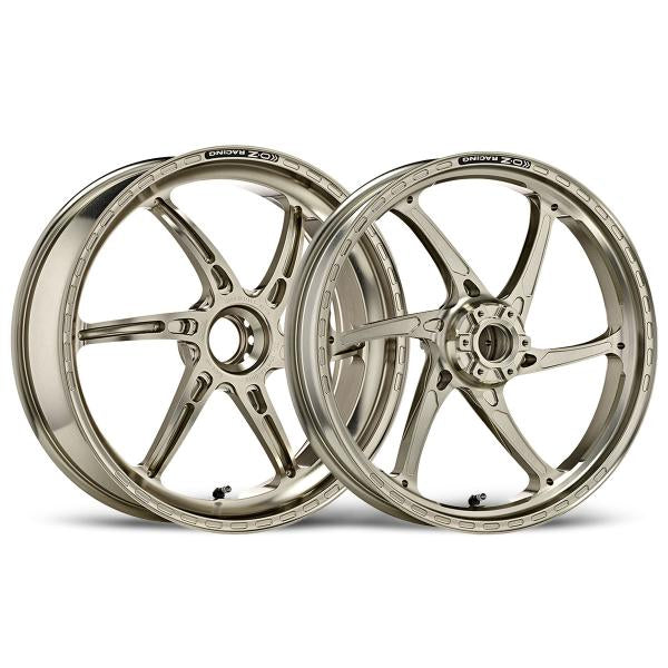 COPPIA CERCHI OZ GASS ALLUMINIO TITANIO ANODIZZATO KAWASAKI ZX10R 2006-2024