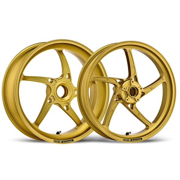 COPPIA CERCHI OZ PIEGA ALLUMINIO ORO KTM SUPERDUKE 1290R 2016-2023
