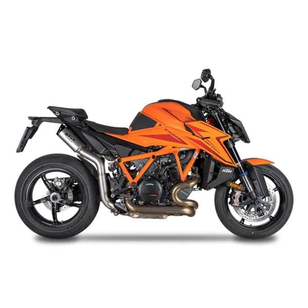 SCARICO SPARK KTM SUPERDUKE 1290R 2020-2023 | DYNO TITANIO FONDELLO NERO OMOLOGATO