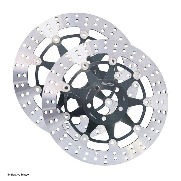 COPPIA DISCHI FRENO ANTERIORI BRAKING R-STX KTM SUPERDUKE R 1290 ABS 2014-2020
