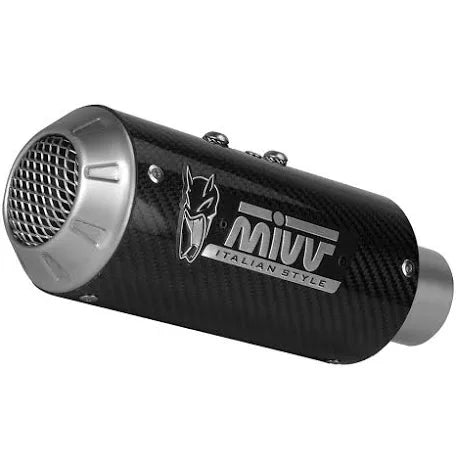 SCARICO MIVV MK3 ACCIAIO NERO RACING KTM DUKE 890 2020-2024