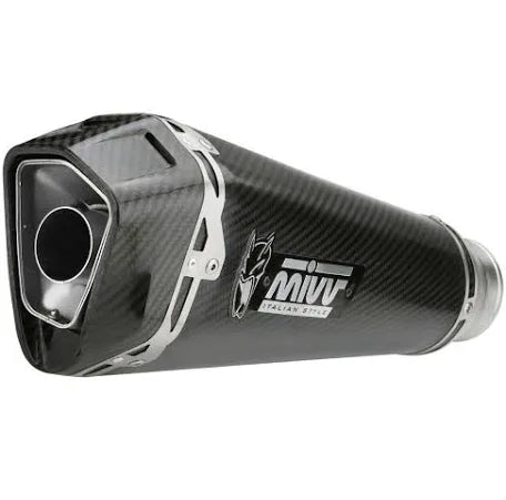 SCARICO MIVV DELTA RACE ACCIAIO NERO OMOLOGATO KTM DUKE 890 2020-2024