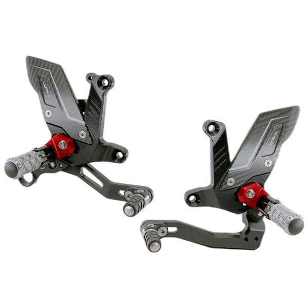 PEDANE REGOLABILI LIGHTECH R VERSION KTM SUPERDUKE 1290R 2020-2023