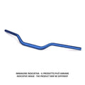 MANUBRIO PBR DIAMETRO 28/22MM ERGAL BLU KTM DUKE LC4 III 690 2007-2010