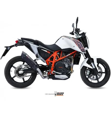 SCARICO MIVV SUONO ACCIAIO NERO OMOLOGATO KTM 690 DUKE 2012-2018