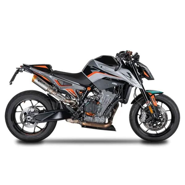 SCARICO SPARK KTM DUKE 790 2018-2020 | DYNO TITANIO FONDELLO ARANCIONE OMOLOGATO