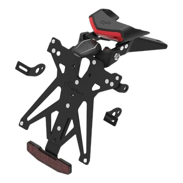 KIT COMPLETO PORTATARGA LIGHTECH LUCE E CATADRIOTTO ITALIA KTM DUKE 790 2018-2024