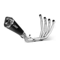 SCARICO COMPLETO MIVV DELTA RACE ACCIAIO NERO OMOLOGATO HONDA CB650R 2019-2023