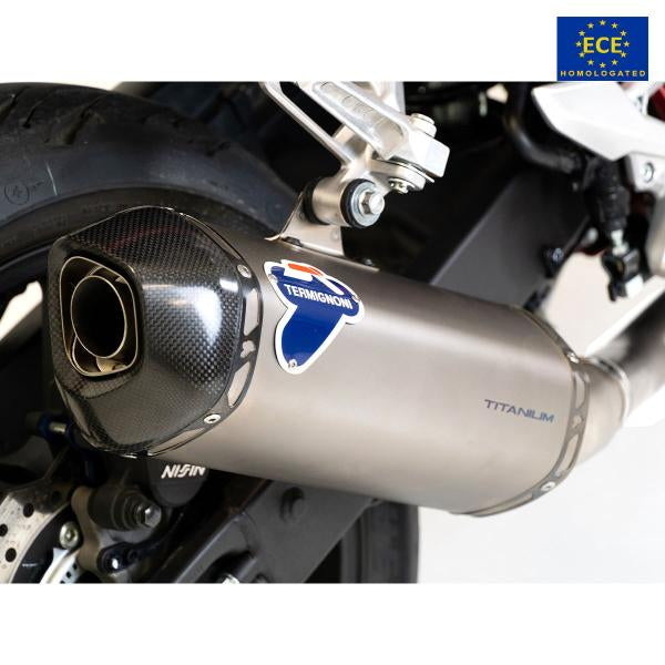 TERMINALE SCARICO TERMIGNONI TITANIO OMOLOGATO HONDA CB750 HORNET 2023-2024