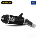 TERMINALE DI SCARICO ARROW INDY RACE OMOLOGATO IN ALLUMINIO NERO PER HONDA CB750 HORNET 2023
