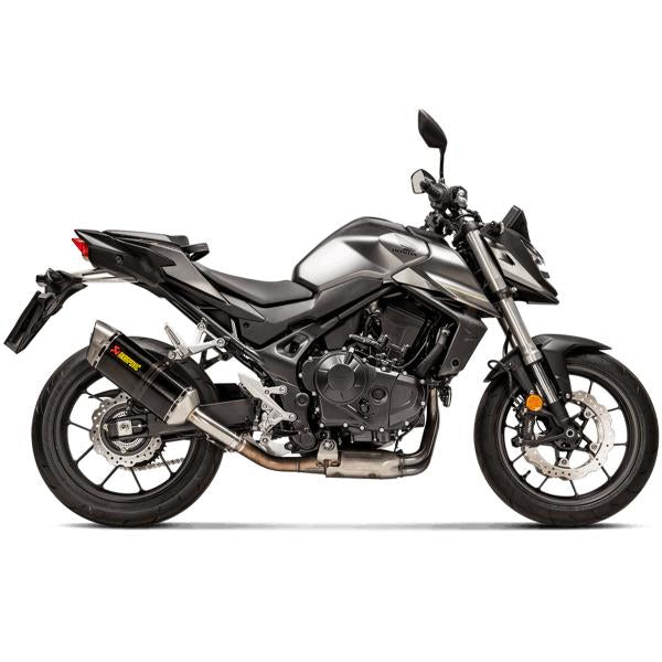 TERMINALE SCARICO AKRAPOVIC OMOLOGATO CARBONIO HONDA CB750 HORNET 2023-2024