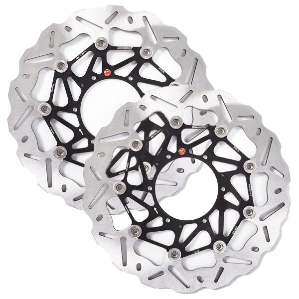 COPPIA DISCHI FRENO ANTERIORI BRAKING SK2 KAWASAKI NINJA SX 1000 2020-2023