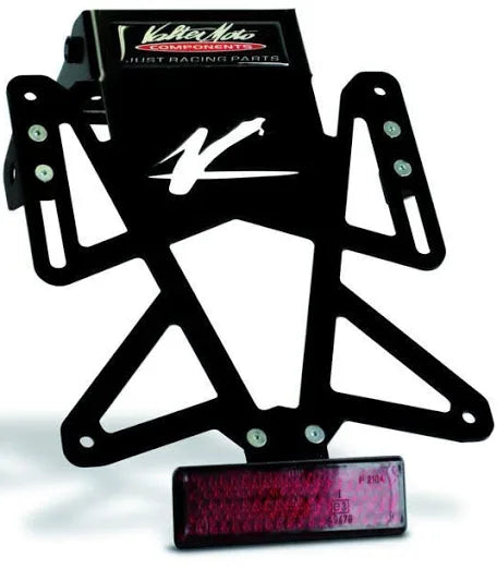 PORTATARGA VALTERMOTO COMPLETO IN ACCIAIO VERSIONE ITALIA PER HONDA CBR1000RR 2004>2005