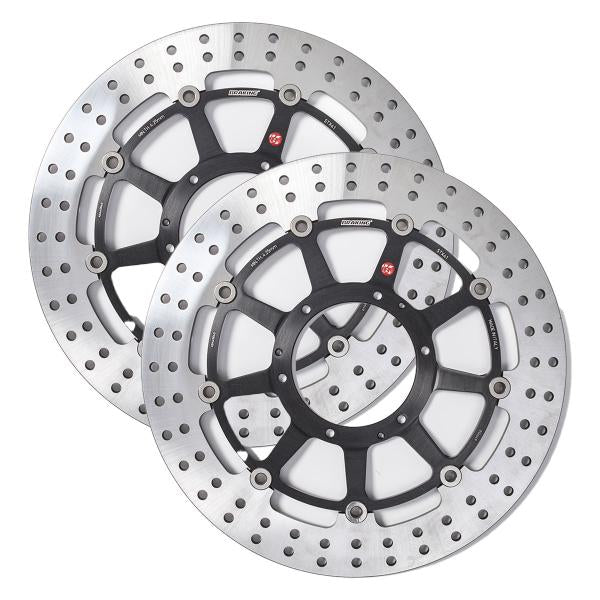 COPPIA DISCHI FRENO ANTERIORI BRAKING R-STX HONDA CBR1000RR 2006-2007