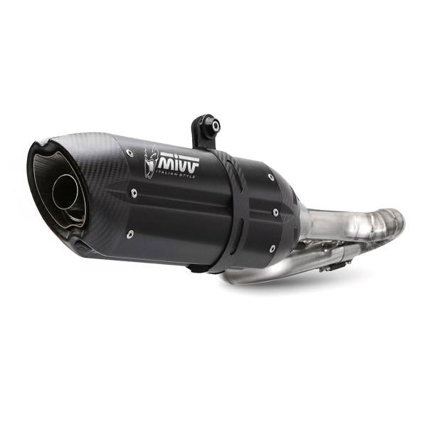 SCARICO MIVV SUONO ACCIAIO NERO OMOLOGATO HONDA CBR1000RR 2008-2013