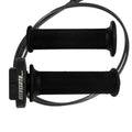 COMANDO GAS RAPIDO ACCOSSATO NERO MANOPOLE NERE HONDA CBR1000 2004-2012