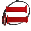 COMANDO GAS RAPIDO ACCOSSATO ROSSO MANOPOLE ROSSE HONDA CBR1000 2004-2012