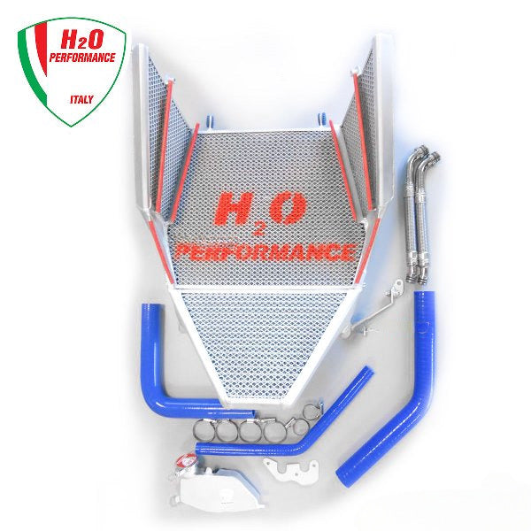 RADIATORE ACQUA MAGGIORATO H2O EVO+RADIATORE OLIO+KIT DI MONTAGGIO PER HONDA CBR1000RR 2020>2021