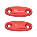 COPPIA TAPPI SPECCHIETTI RETROVISORI LIGHTECH IN ERGAL  PER HONDA CBR600RR 2004>2016