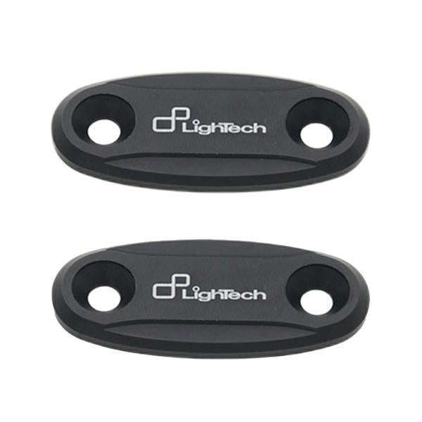COPPIA TAPPI SPECCHIETTI RETROVISORI LIGHTECH IN ERGAL  PER HONDA CBR600RR 2004>2016