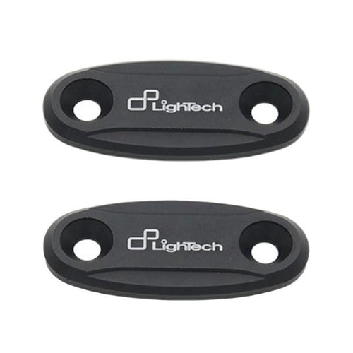 COPPIA TAPPI SPECCHIETTI RETROVISORI LIGHTECH IN ERGAL  PER HONDA CBR600RR 2004>2016