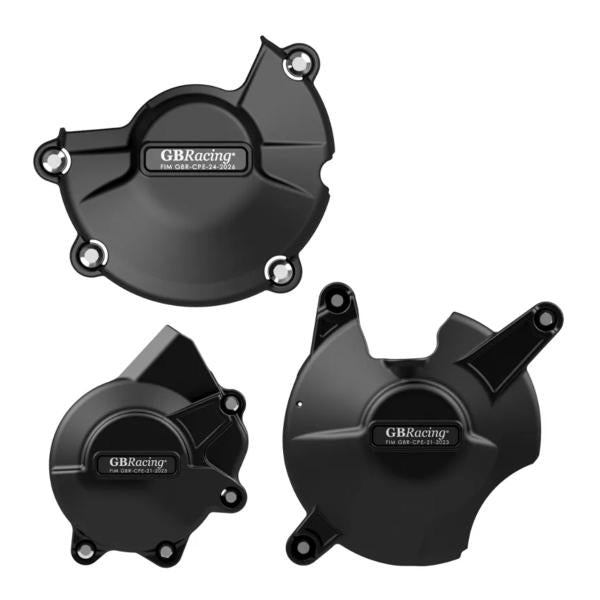 SET COMPLETO PROTEZIONE CARTER MOTORE GBRACING HONDA CBR600RR 2007-2024