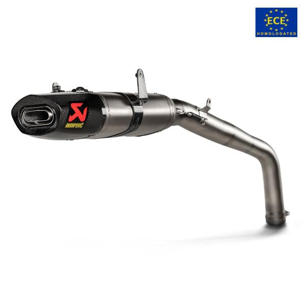 TERMINALE SCARICO AKRAPOVIC OMOLOGATO TITANIO HONDA CBR600RR 2009-2012