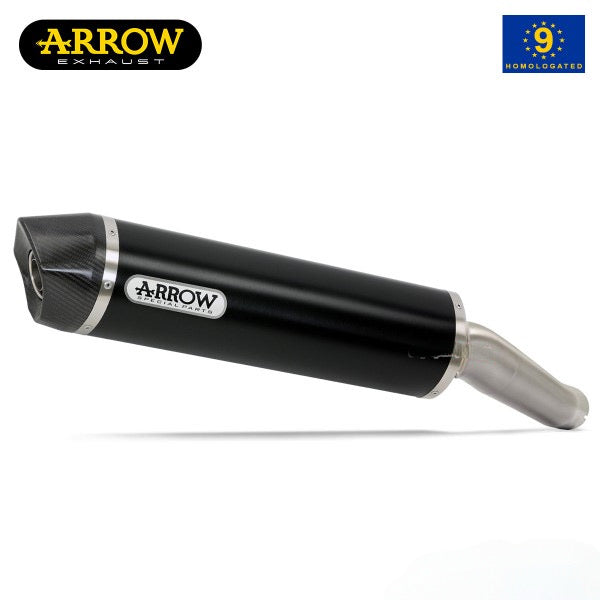 TERMINALE DI SCARICO ARROW INDY-RACE OMOLOGATO IN ALLUMINIO DARK PER HONDA CBR600RR 2013-2016
