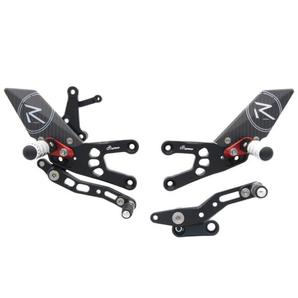PEDANE REGOLABILI LIGHTECH R VERSION HONDA CBR600RR 2007-2025