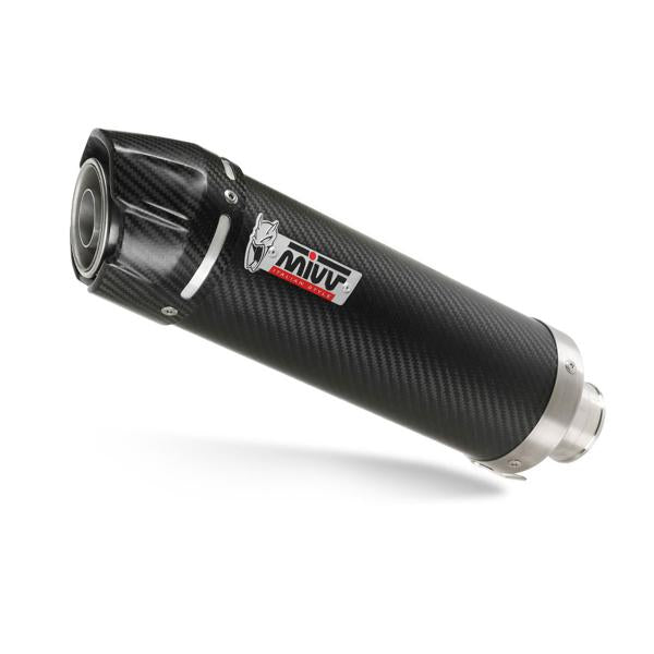 SCARICO MIVV GP CARBONIO FONDELLO CARBONIO OMOLOGATO KAWASAKI NINJA 300 2013-2016