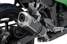 TERMIGNONI RELEVANCE TERMINALE DI SCARICO IN CARBONIO RACING PER KAWASAKI NINJA 300R 2012>2015