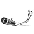 SCARICO COMPLETO LEOVINCE FACTORY S RACING CARBONIO KAWASAKI NINJA 400 2022-2024