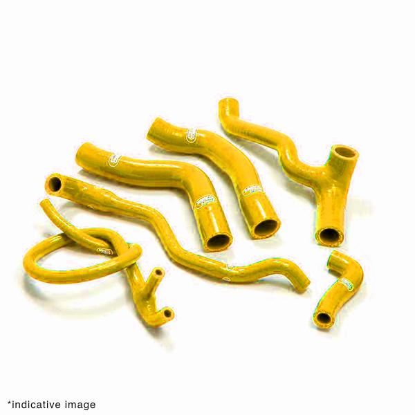 KIT TUBI RADIATORE SAMCO GIALLI KAWASAKI ZX10R 2006-2007