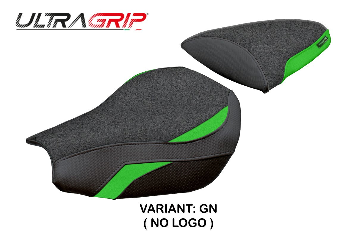 RIVESTIMENTO SELLA TPZ ULTRAGRIP VERDE KAWASAKI ZX10R NINJA 2006-2007