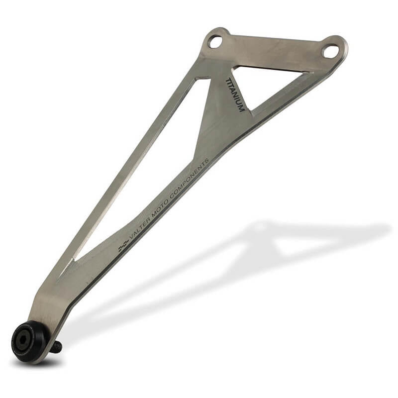 STAFFA DI SUPPORTO SCARICO VALTERMOTO IN TITANIO PER KAWASAKI ZX10R 2011>2018