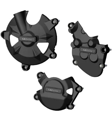 SET COMPLETO PROTEZIONE CARTER MOTORE GBRACING PER KAWASAKI NINJA ZX10R 2008-2010