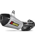 TERMINALE SCARICO AKRAPOVIC OMOLOGATO TITANIO KAWASAKI ZX10R NINJA 2011-2015