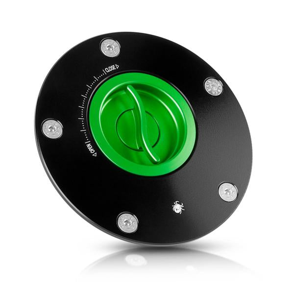 TAPPO SERBATOIO SGANCIO RAPIDO PARAXITE VERDE KAWASAKI NINJA ZX10R 2008-2011