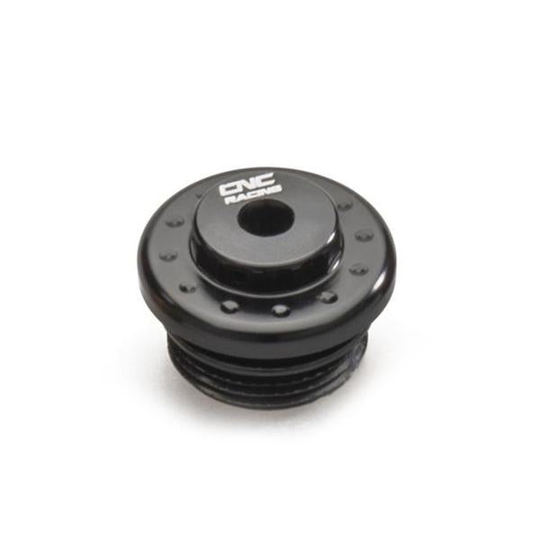 TAPPO CARICO OLIO CNC RACING NERO EXAGON KAWASAKI ZX10R NINJA 2011-2017