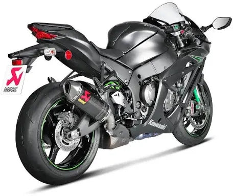 TERMINALE SCARICO AKRAPOVIC OMOLOGATO CARBONIO KAWASAKI ZX10R NINJA 2016-2020