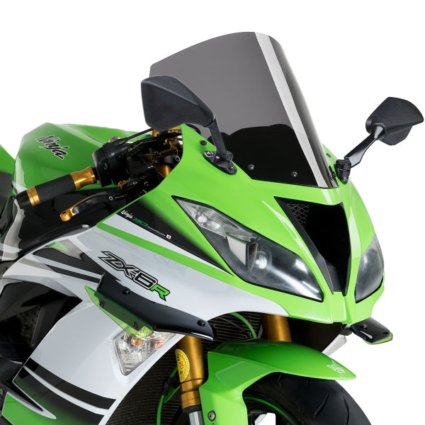 CUPOLINO PUIG R-RACER FUME CHIARO KAWASAKI NINJA ZX6R 2017-2023