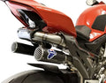 TERMIGNONI D200 COPPIA TERMINALI SCARICO RHT RACING TITANIO NERO DUCATI PANIGALE V4 2018-2022