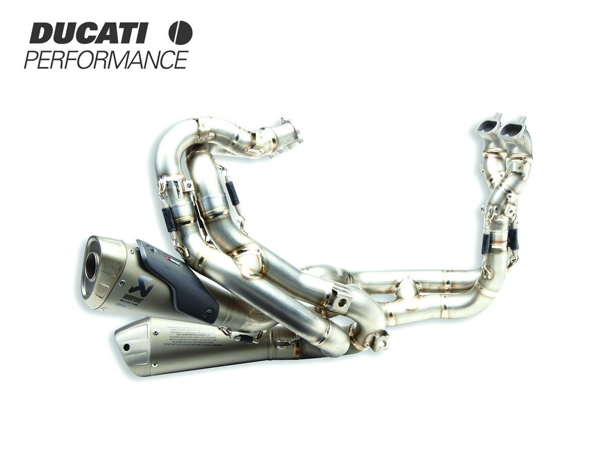 IMPIANTO SCARICO COMPLETO AKRAPOVIC RACING TITANIO DUCATI PANIGALE V4/V4S 2018-2021