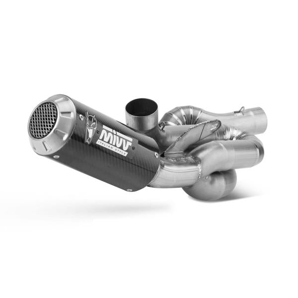 SCARICO COMPLETO MIVV MK3 CARBONIO RACING BASSO DUCATI PANIGALE V4 2018-2022