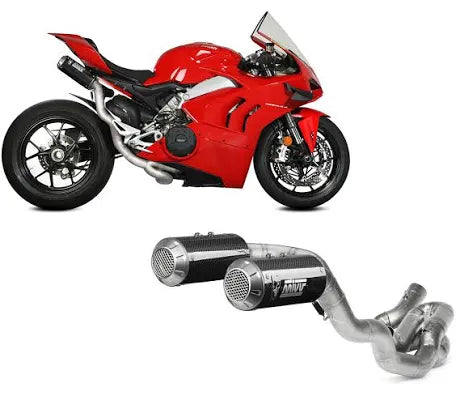 SCARICO COMPLETO MIVV MK3 CARBONIO RACING ALTO DUCATI PANIGALE V4 2018-2022