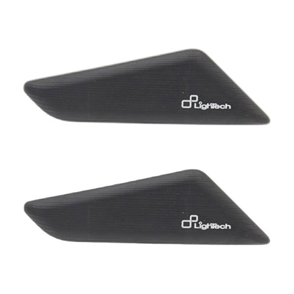 COPPIA TAPPI SPECCHIO LIGHTECH ALLUMINIO NERO DUCATI PANIGALE V4 2018-2024