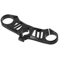 LIGHTECH PIASTRA DI STERZO SUPERIORE ALLEGGERITA ALLUMINIO NERO DUCATI PANIGALE V4 2018-2023